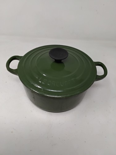 Creuset 18cm dark - creuset, green