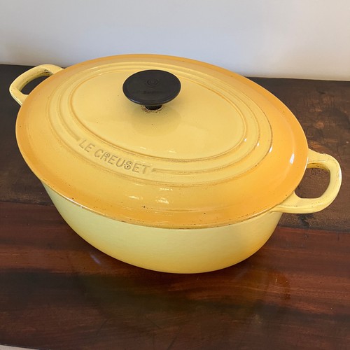 Creuset oval cast iron - oval,