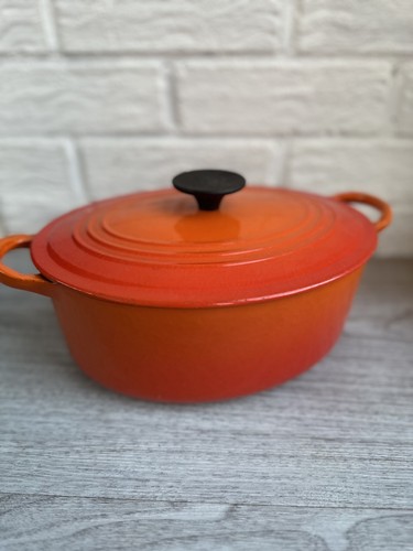 Creuset enameled cast - le,