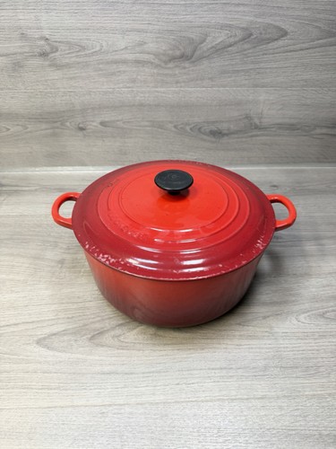 Creuset 28cm cast iron - le,
