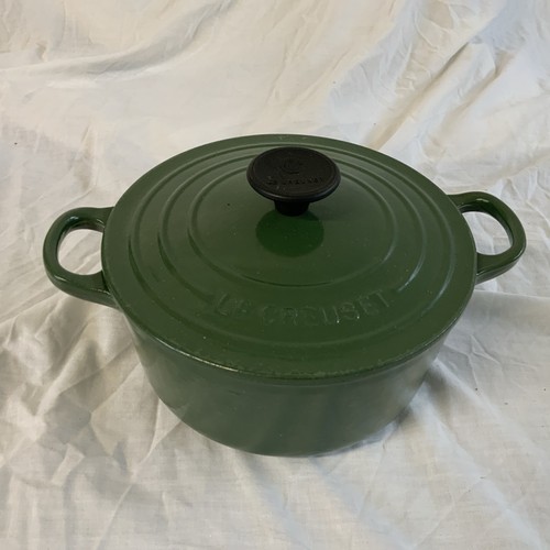 Creuset round green cast - green,