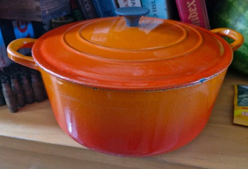 Vintage creuset casserole - vintage,