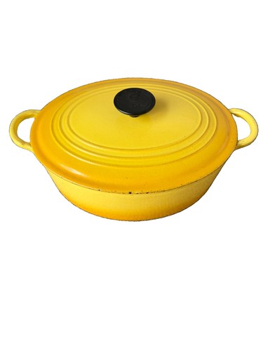 Vintage creuset oval dutch - creuset,