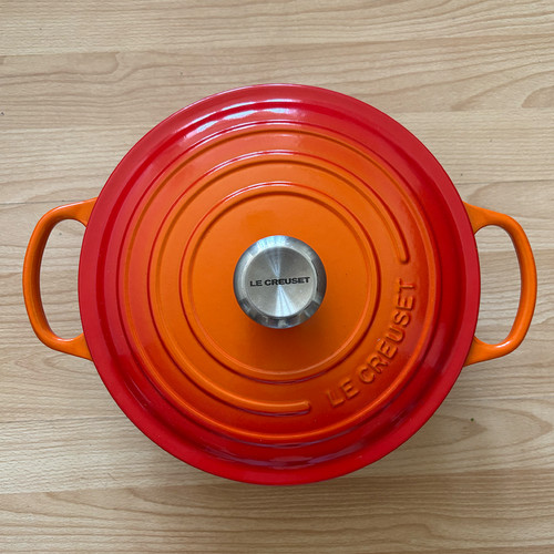 Creuset volcanic orange - creuset,