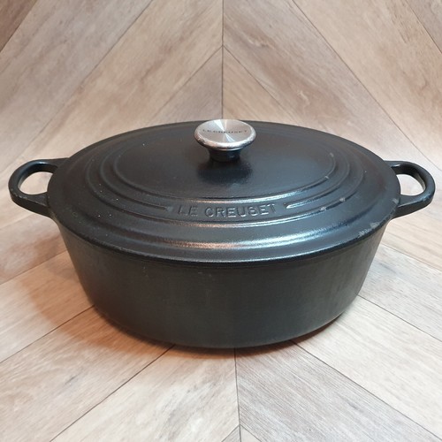Creuset lidded black - 29,