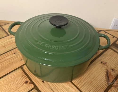 Creuset green round cast - 24,