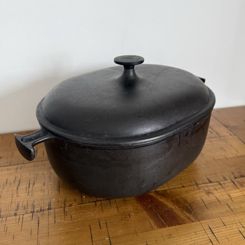 Creuset lidded black - le,