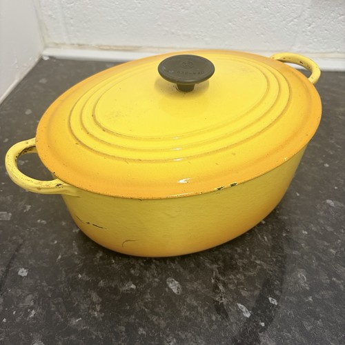 Creuset oval casserole dish - le,